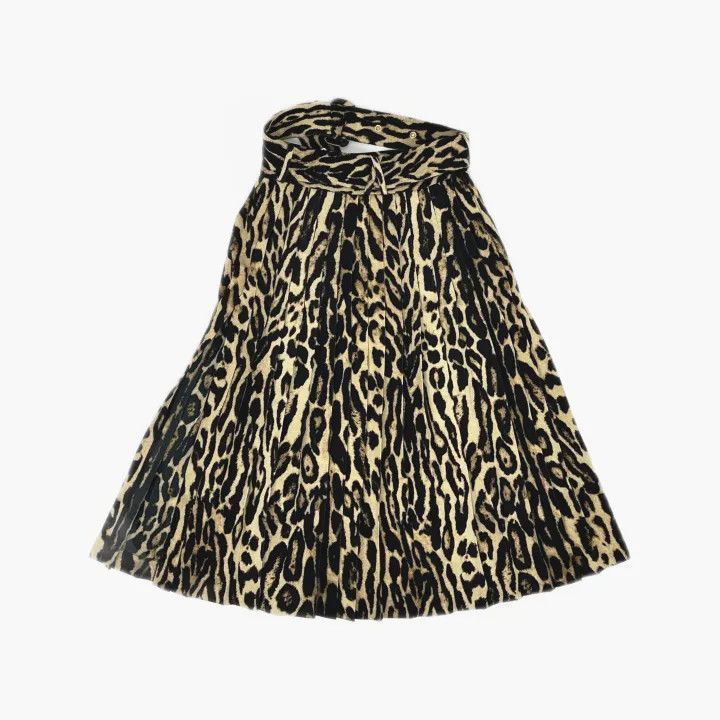 Burberry Burberry Leopard Print Casual Skirt for Women 0079 Size 24" / US 00 / IT 34 - 3 Thumbnail