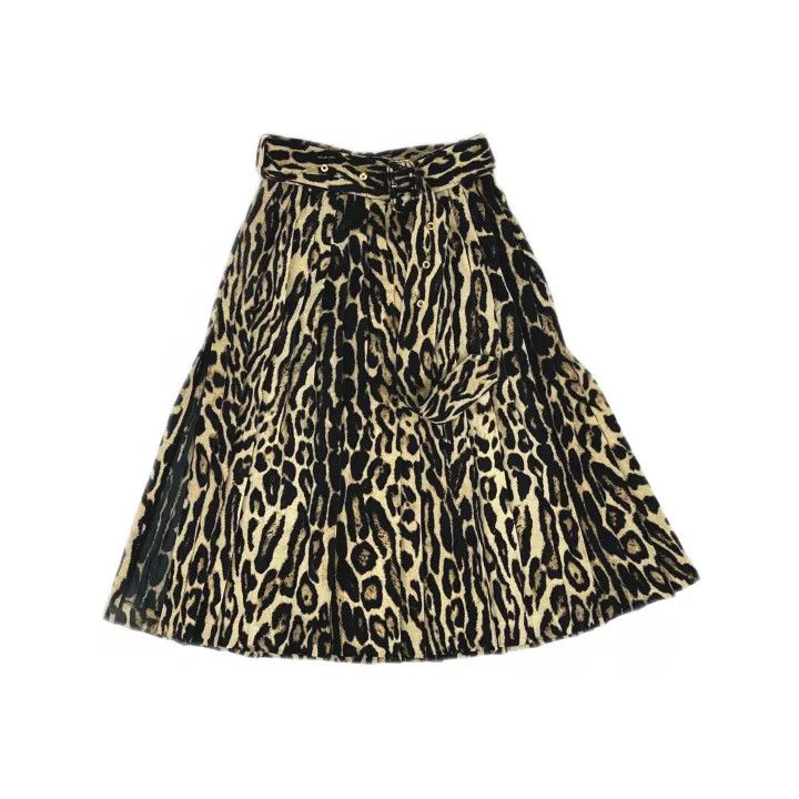 Burberry Burberry Leopard Print Casual Skirt for Women 0079 Size 24" / US 00 / IT 34 - 2 Thumbnail