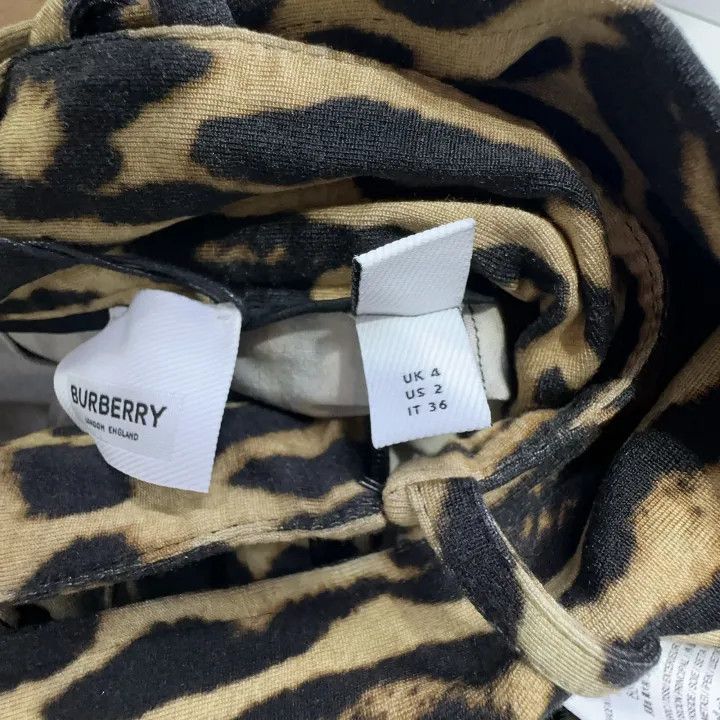 Burberry Burberry Leopard Print Casual Skirt for Women 0079 Size 24" / US 00 / IT 34 - 4 Thumbnail