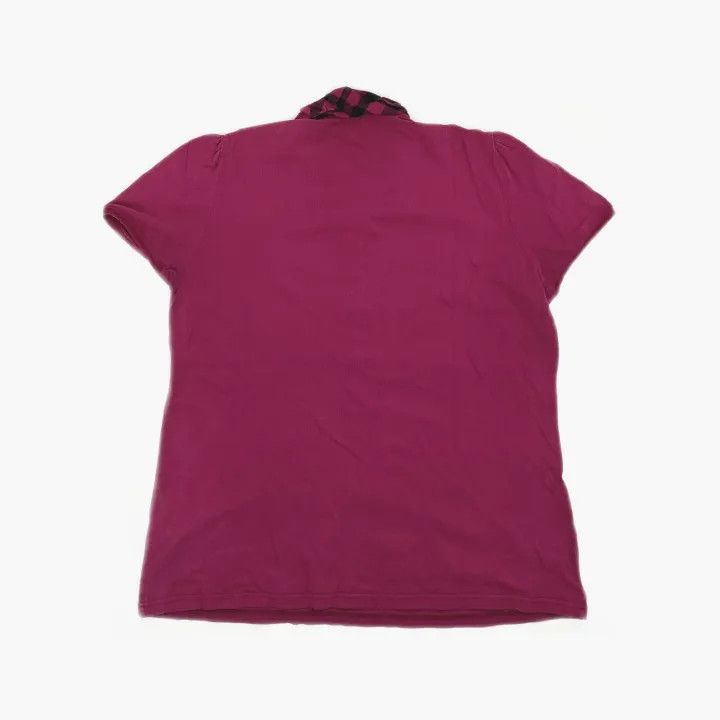 Burberry Burberry Pink Short Sleeve Polo T-shirt 0079 Size XL / US 12-14 / IT 48-50 - 3 Thumbnail