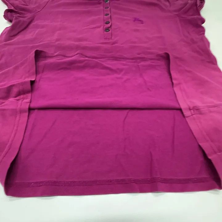 Burberry Burberry Pink Short Sleeve Polo T-shirt 0079 Size XL / US 12-14 / IT 48-50 - 10 Thumbnail