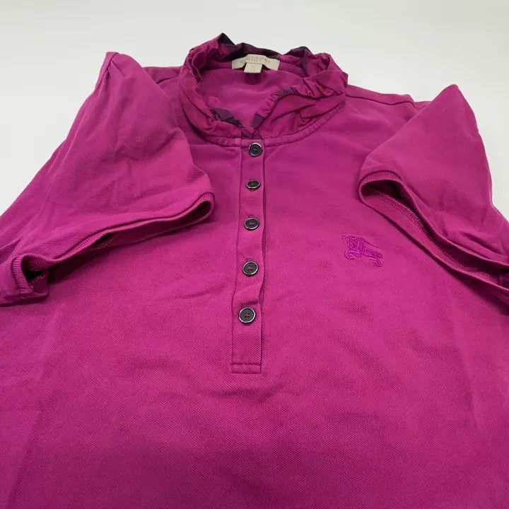 Burberry Burberry Pink Short Sleeve Polo T-shirt 0079 Size XL / US 12-14 / IT 48-50 - 11 Thumbnail