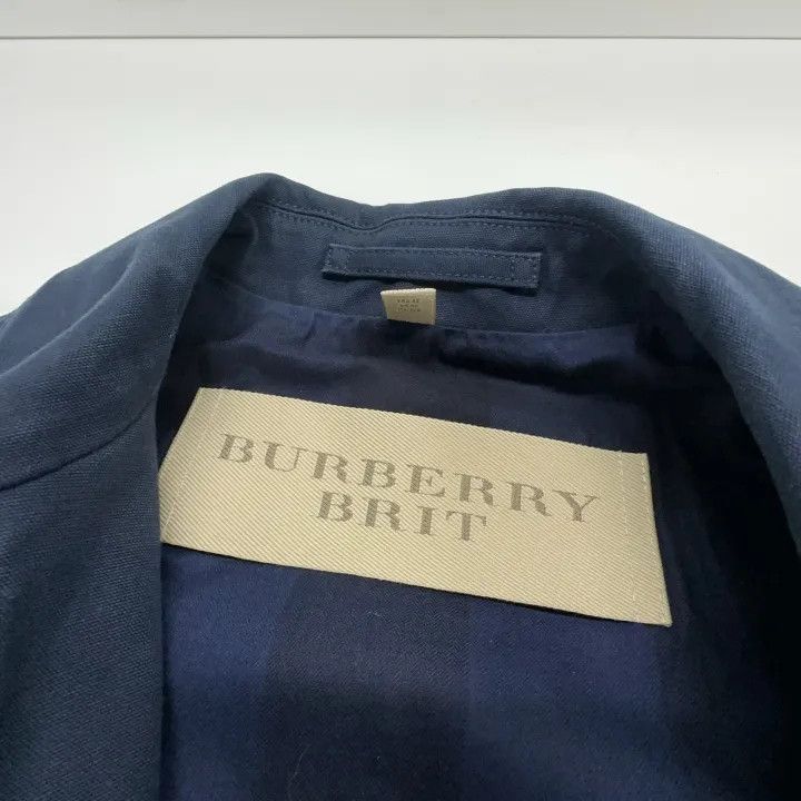 Burberry Burberry Casual Solid Color Button-Up Jacket 0079 Size L / US 10 / IT 46 - 4 Thumbnail