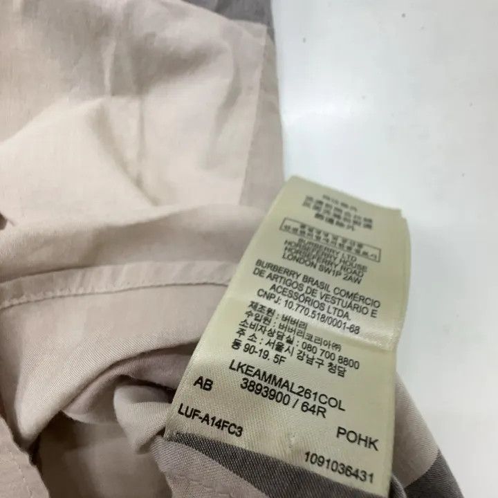 Burberry Burberry Plaid Long Sleeve Casual Shirt for Women 0079 Size S / US 4 / IT 40 - 4 Thumbnail