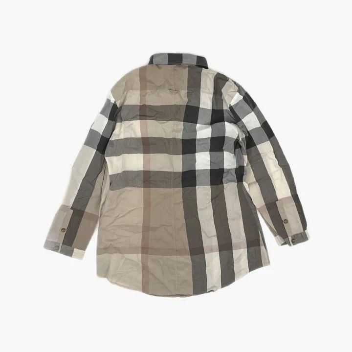 Burberry Burberry Plaid Long Sleeve Casual Shirt for Women 0079 Size S / US 4 / IT 40 - 3 Thumbnail