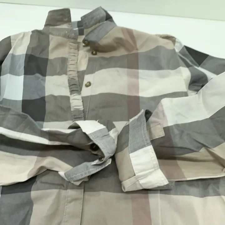 Burberry Burberry Plaid Long Sleeve Casual Shirt for Women 0079 Size S / US 4 / IT 40 - 8 Thumbnail