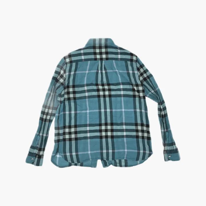 Burberry Burberry Stylish Plaid Long Sleeve Button-Up Shirt 0079 Size XL / US 12-14 / IT 48-50 - 3 Thumbnail