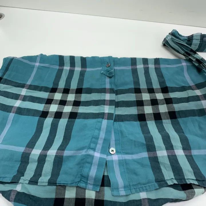 Burberry Burberry Stylish Plaid Long Sleeve Button-Up Shirt 0079 Size XL / US 12-14 / IT 48-50 - 9 Thumbnail