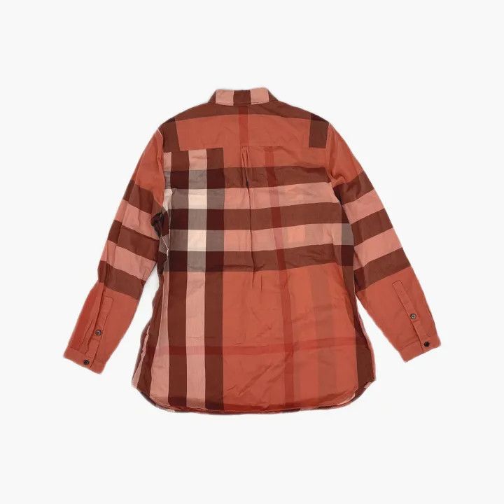 Burberry Burberry Check Long Sleeve Shirt for Women 0079 Size M / US 6-8 / IT 42-44 - 3 Thumbnail