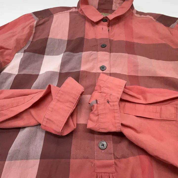 Burberry Burberry Check Long Sleeve Shirt for Women 0079 Size M / US 6-8 / IT 42-44 - 8 Thumbnail