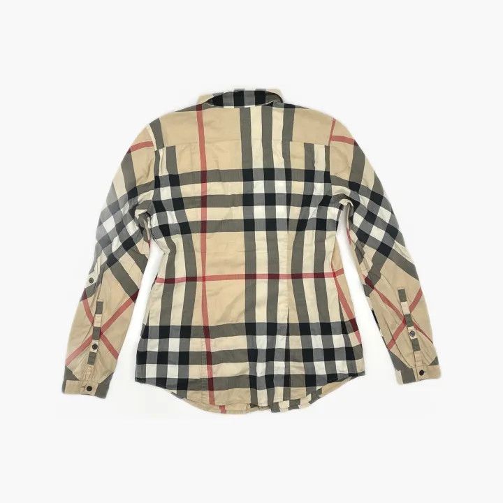 Burberry Burberry Plaid Long Sleeve Shirt for Women 0079 Size S / US 4 / IT 40 - 3 Thumbnail