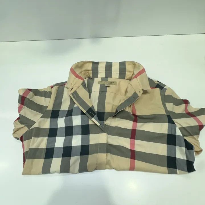 Burberry Burberry Plaid Long Sleeve Shirt for Women 0079 Size S / US 4 / IT 40 - 8 Thumbnail