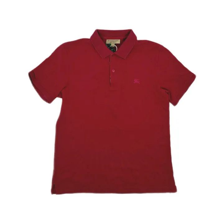 Burberry Burberry Classic Embroidered Short Sleeve Polo 0079 Size M / US 6-8 / IT 42-44 - 2 Thumbnail
