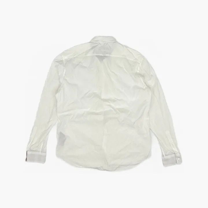 Burberry Burberry White Long Sleeve Shirt 0079 Size M / US 6-8 / IT 42-44 - 3 Thumbnail