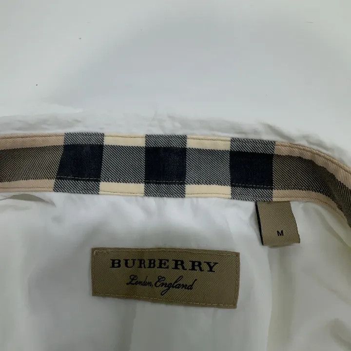 Burberry Burberry White Long Sleeve Shirt 0079 Size M / US 6-8 / IT 42-44 - 5 Thumbnail