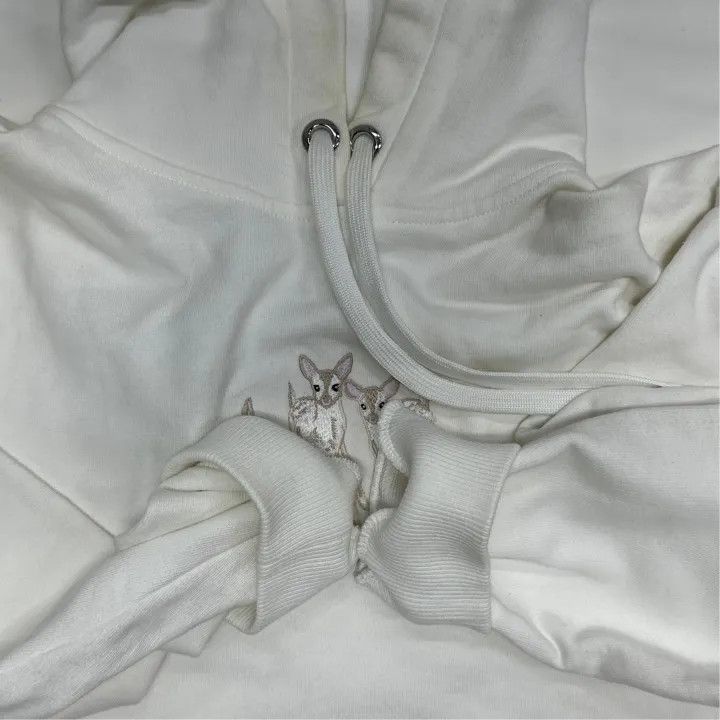 Burberry Burberry Embroidered Deer Pattern Hooded Sweatshirt 0079 Size XS / US 0-2 / IT 36-38 - 9 Thumbnail