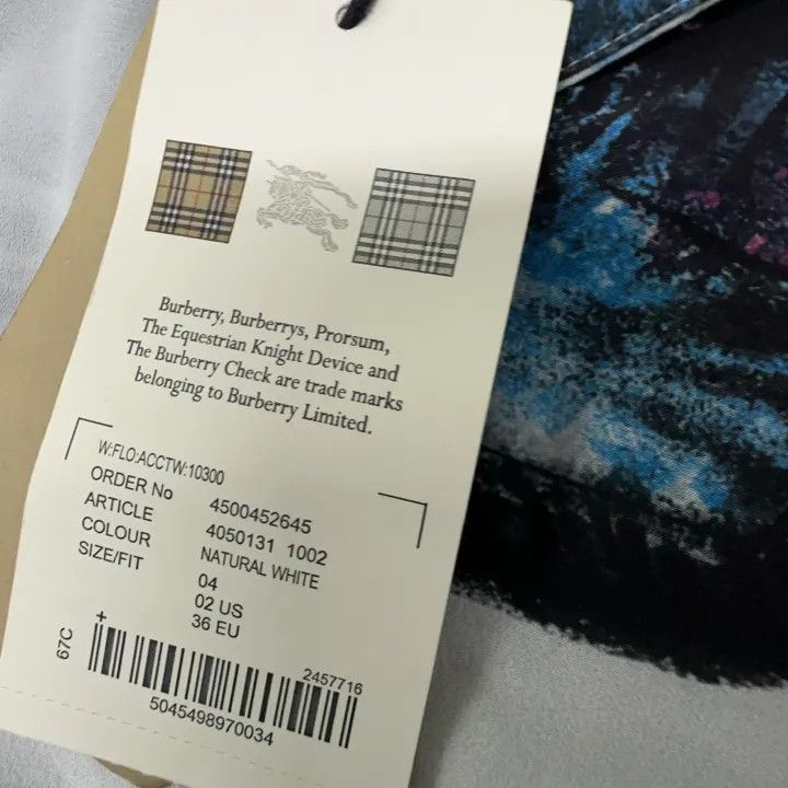 Burberry Burberry Stylish Casual Print Dress 0079 Size S / US 4 / IT 40 - 5 Thumbnail