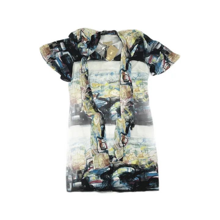 Burberry Burberry Stylish Casual Print Dress 0079 Size S / US 4 / IT 40 - 2 Thumbnail