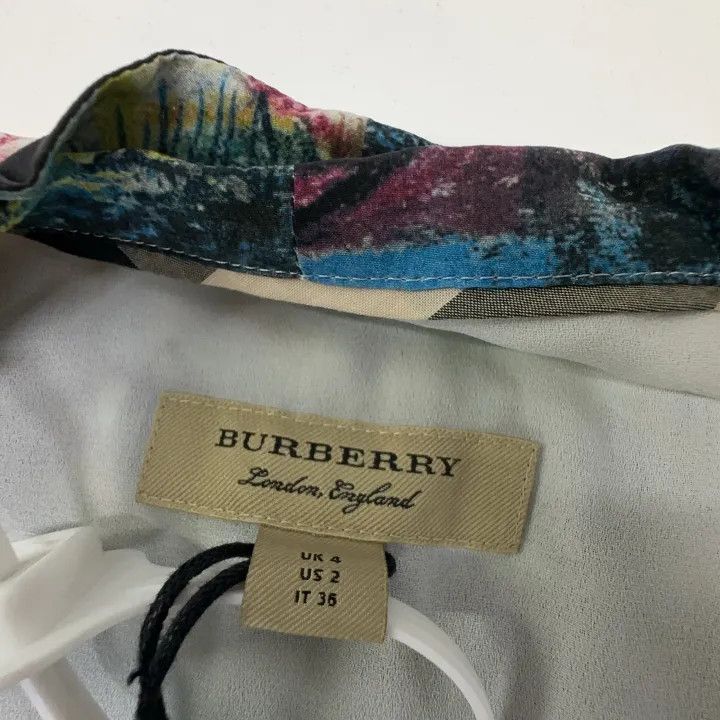 Burberry Burberry Stylish Casual Print Dress 0079 Size S / US 4 / IT 40 - 6 Thumbnail