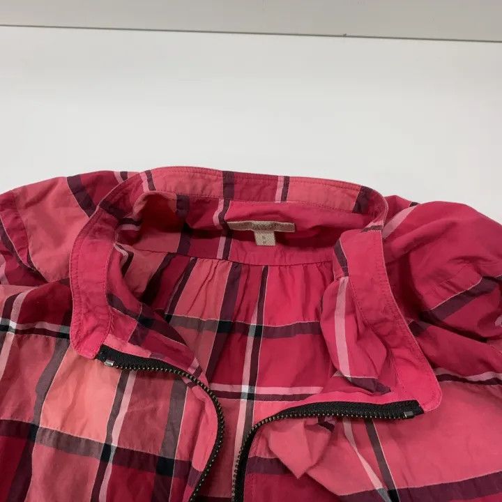 Burberry Burberry Casual Fashion Plaid Half-Zip Top 0079 Size S / US 4 / IT 40 - 5 Thumbnail