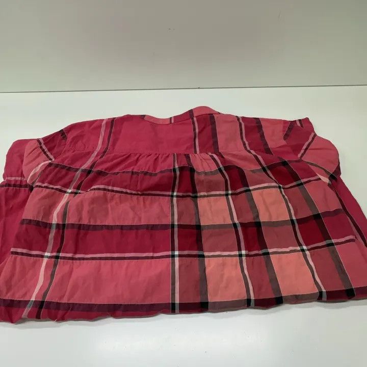 Burberry Burberry Casual Fashion Plaid Half-Zip Top 0079 Size S / US 4 / IT 40 - 12 Thumbnail