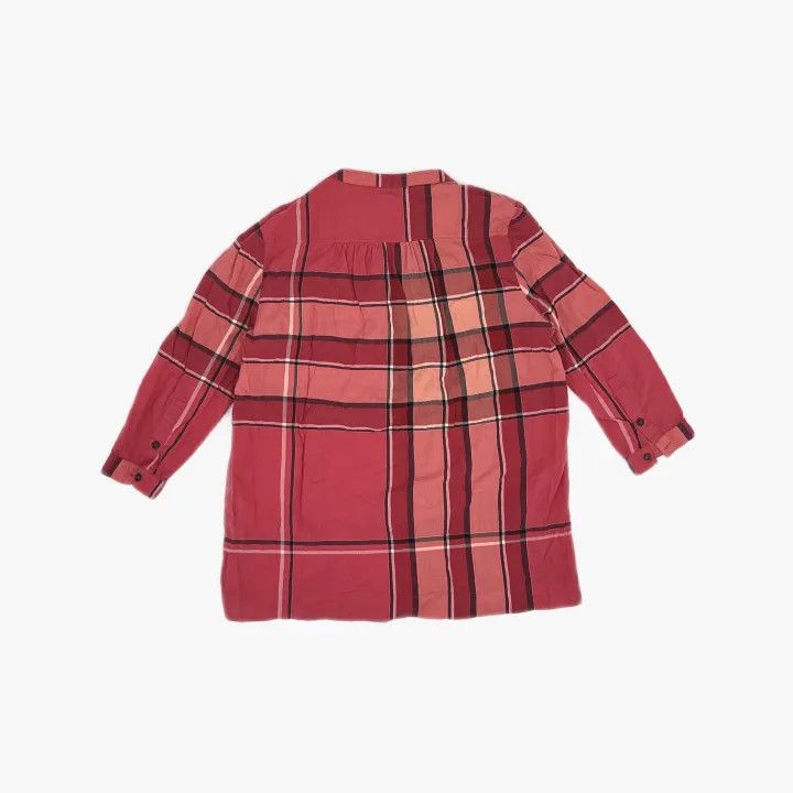 Burberry Burberry Casual Fashion Plaid Half-Zip Top 0079 Size S / US 4 / IT 40 - 3 Thumbnail