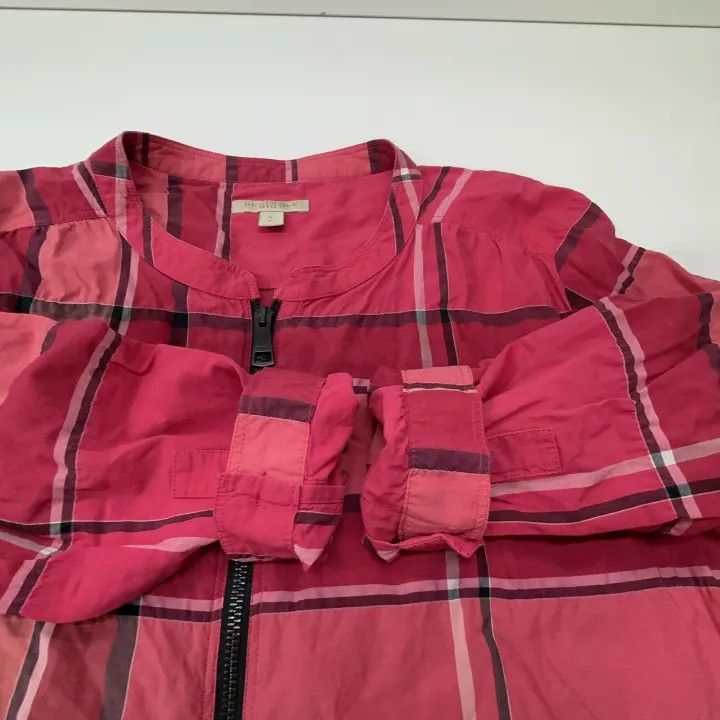 Burberry Burberry Casual Fashion Plaid Half-Zip Top 0079 Size S / US 4 / IT 40 - 7 Thumbnail