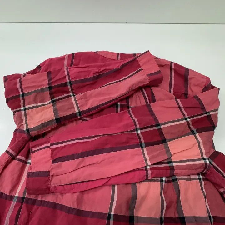 Burberry Burberry Casual Fashion Plaid Half-Zip Top 0079 Size S / US 4 / IT 40 - 11 Thumbnail