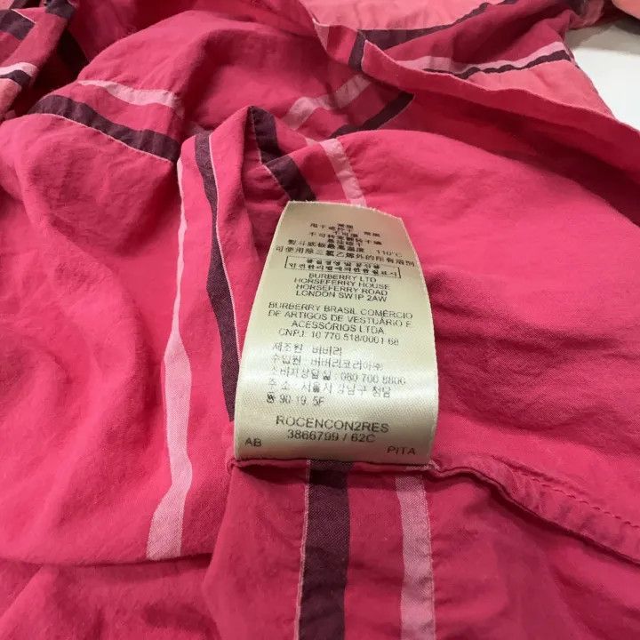 Burberry Burberry Casual Fashion Plaid Half-Zip Top 0079 Size S / US 4 / IT 40 - 4 Thumbnail