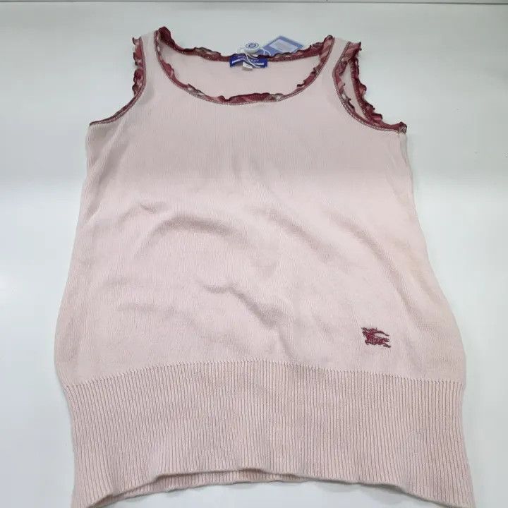 Burberry Burberry Casual Solid Color Knit Vest 0079 Size M / US 6-8 / IT 42-44 - 7 Thumbnail
