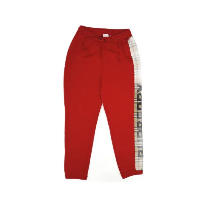Burberry Burberry Red Cotton Casual Pants for Women 0079 Size 23" - 2 Thumbnail