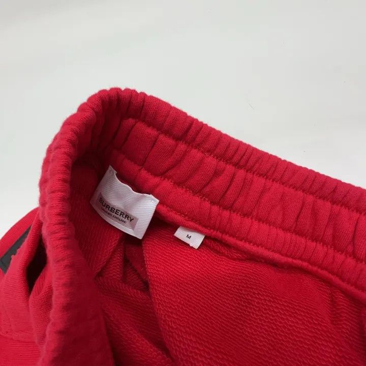 Burberry Burberry Red Cotton Casual Pants for Women 0079 Size 23" - 4 Thumbnail
