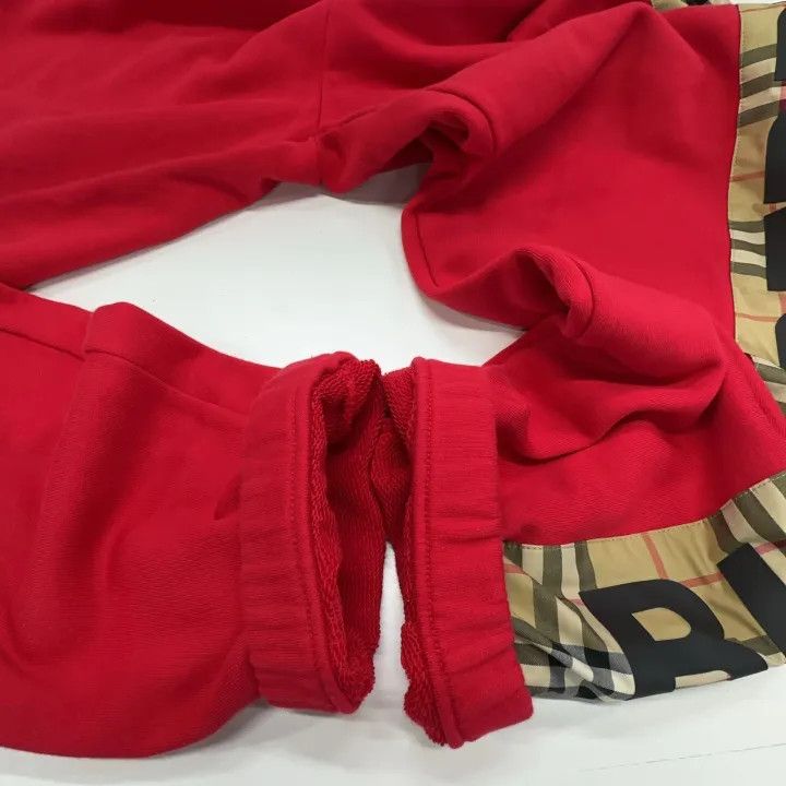 Burberry Burberry Red Cotton Casual Pants for Women 0079 Size 23" - 6 Thumbnail