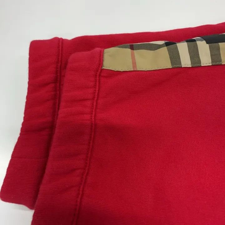 Burberry Burberry Red Cotton Casual Pants for Women 0079 Size 23" - 7 Thumbnail