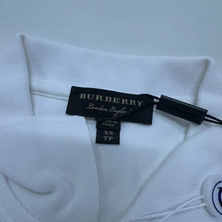Burberry Burberry Logo Badge Short Sleeve Polo Shirt 0079 Size XS / US 0-2 / IT 36-38 - 3 Thumbnail