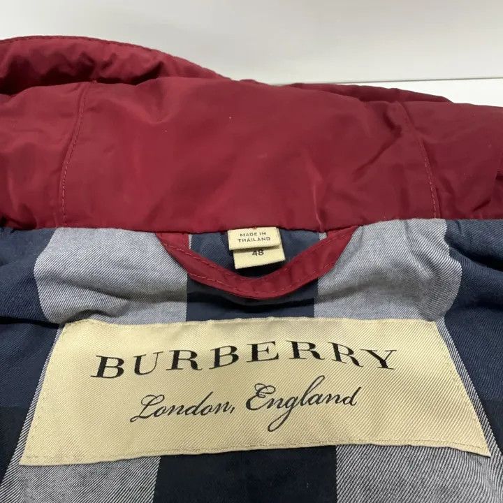 Burberry Burberry Casual Red Zip Vest 0079 Size XL / US 12-14 / IT 48-50 - 5 Thumbnail