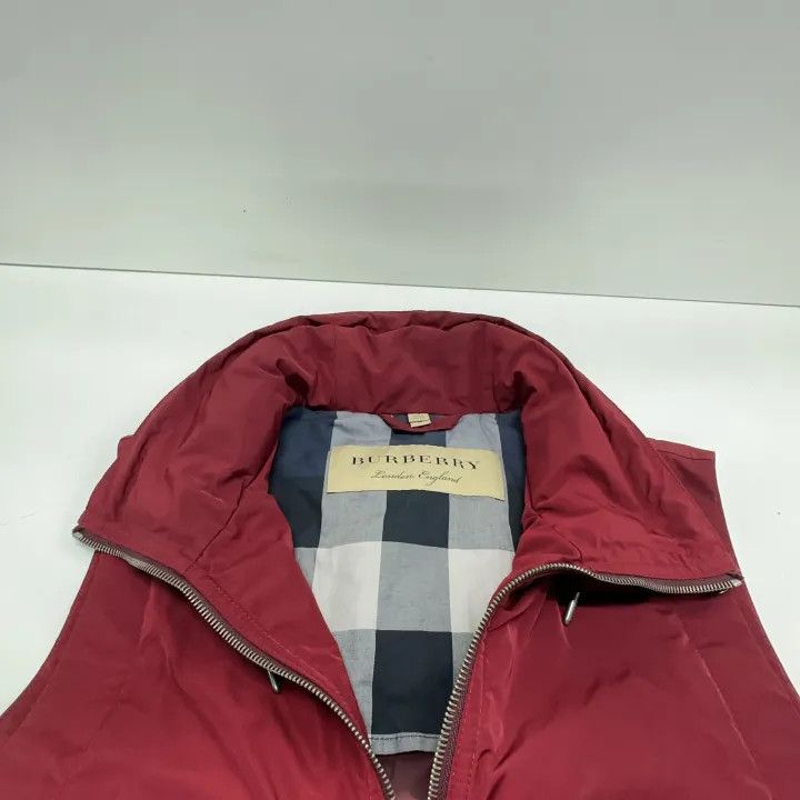 Burberry Burberry Casual Red Zip Vest 0079 Size XL / US 12-14 / IT 48-50 - 6 Thumbnail