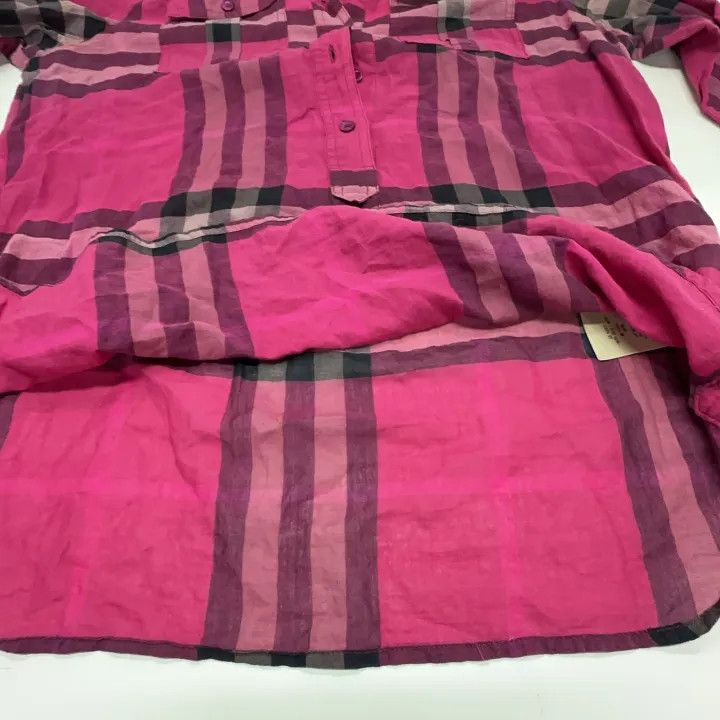 Burberry Burberry Casual Stylish Plaid Button-Up Shirt 0079 Size L / US 10 / IT 46 - 7 Thumbnail