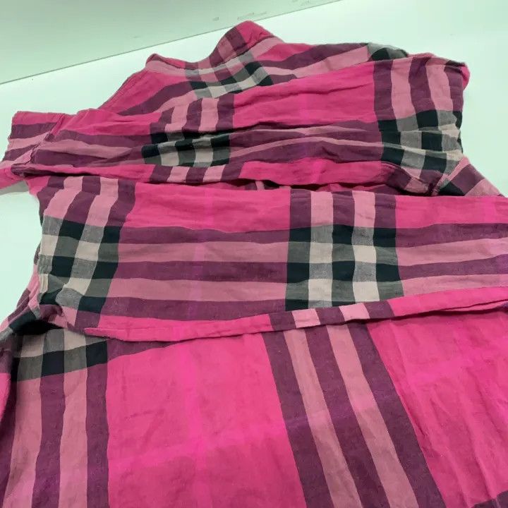 Burberry Burberry Casual Stylish Plaid Button-Up Shirt 0079 Size L / US 10 / IT 46 - 9 Thumbnail