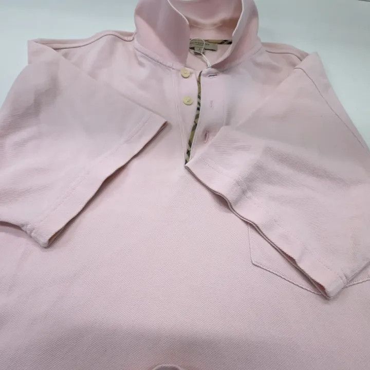 Burberry Burberry Casual Stylish Solid Color Polo Shirt 0079 Size S / US 4 / IT 40 - 8 Thumbnail