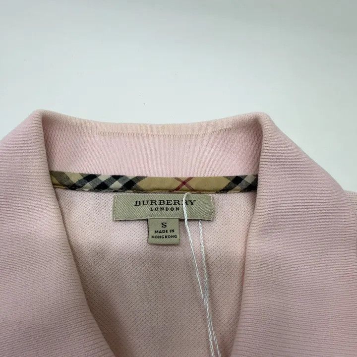 Burberry Burberry Casual Stylish Solid Color Polo Shirt 0079 Size S / US 4 / IT 40 - 4 Thumbnail