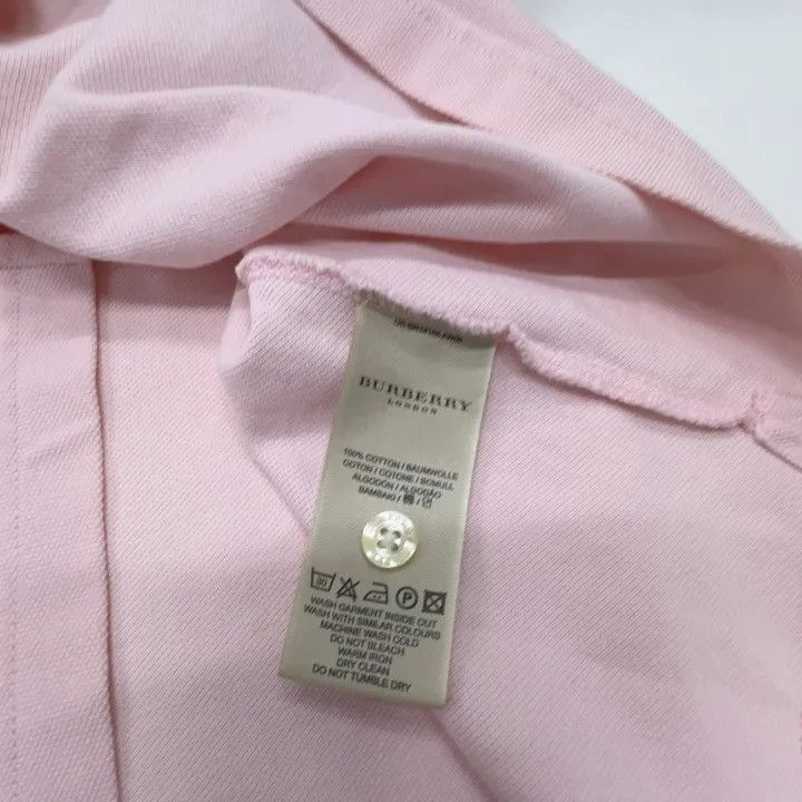 Burberry Burberry Casual Stylish Solid Color Polo Shirt 0079 Size S / US 4 / IT 40 - 5 Thumbnail