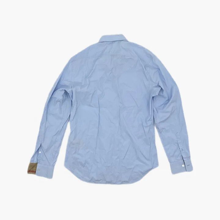 Burberry Burberry Casual Solid Long Sleeve Shirt 0079 Size S / US 4 / IT 40 - 2 Thumbnail