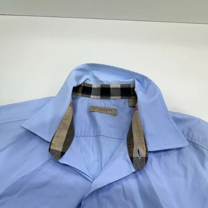 Burberry Burberry Casual Solid Long Sleeve Shirt 0079 Size S / US 4 / IT 40 - 4 Thumbnail