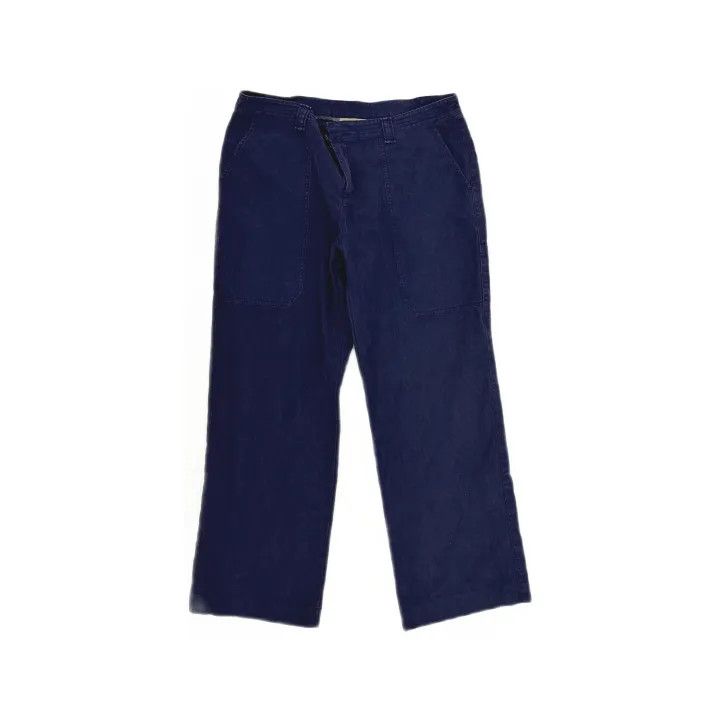 Burberry Burberry SS23 Solid Casual Wide-leg Pants 0079 Size 30" / US 8 / IT 44 - 2 Thumbnail