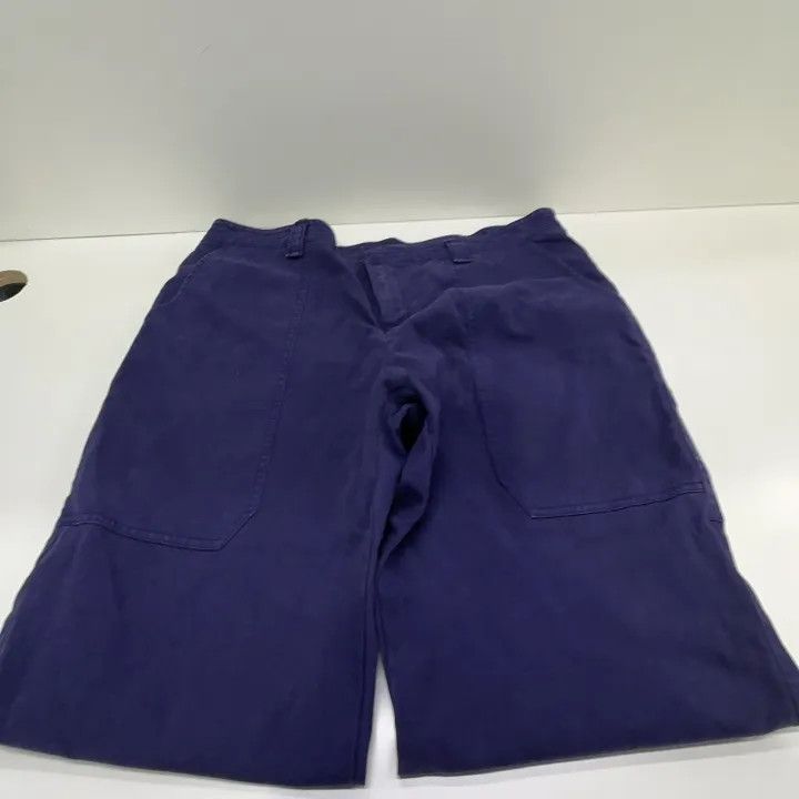 Burberry Burberry SS23 Solid Casual Wide-leg Pants 0079 Size 30" / US 8 / IT 44 - 7 Thumbnail
