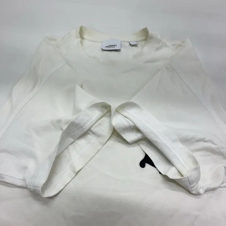 Burberry Burberry Monogram Motif Oversized T-shirt 0079 Size XS / US 0-2 / IT 36-38 - 8 Thumbnail