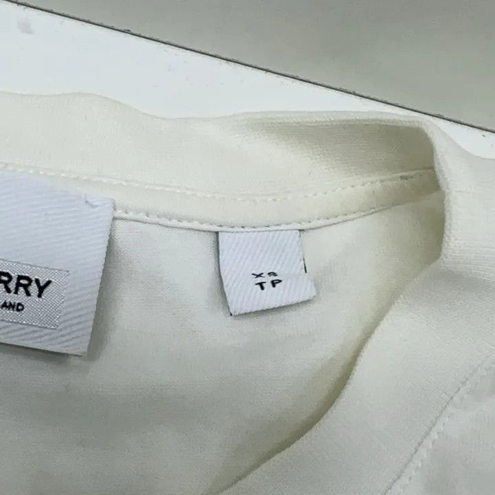 Burberry Burberry Monogram Motif Oversized T-shirt 0079 Size XS / US 0-2 / IT 36-38 - 4 Thumbnail
