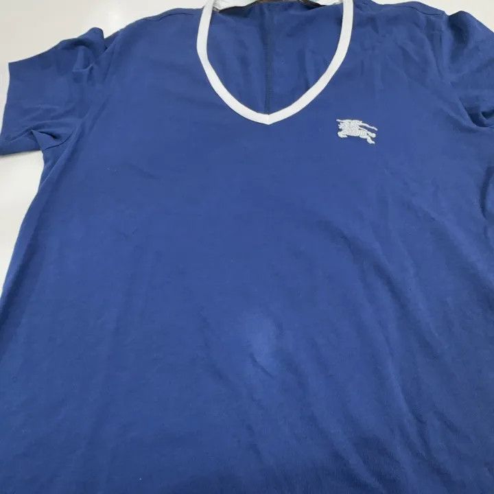 Burberry Burberry Color Logo Embroidered Short Sleeve T-shirt 0079 Size S / US 4 / IT 40 - 6 Thumbnail