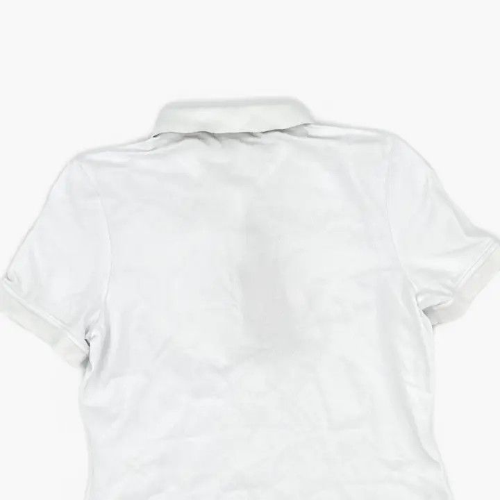 Burberry Burberry White Short Sleeve Polo Shirt 0079 Size L / US 10 / IT 46 - 4 Thumbnail